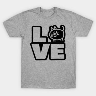 Animals Love for My Chonk Cat T-Shirt